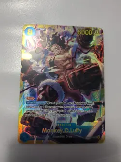 Monkey.D.Luffy OP11-118 SEC - One Piece TCG - English Card Near Mint Secret Rare - Image 1