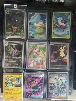 Pokemon Card Lot 9 Cards - Image 1