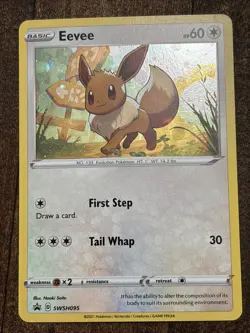Eevee SWSH095 SWSH: Sword & Shield Promo Cards Holo - Image 2