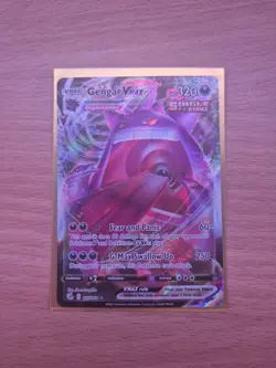 Pokemon Gengar VMAX TCG 157/264 Swsh08 Fusion Strike Holo Card NM Ultra Rare - Image 1