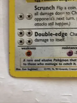 Chansey 003/102 Base Set Holo Pokemon TCG Hp/dmg - Image 5
