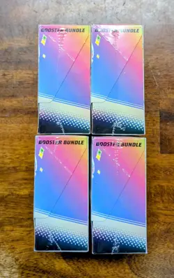Pokemon TCG Scarlet & Violet Prismatic Evolutions Booster Bundle Lot of 4 - Image 2