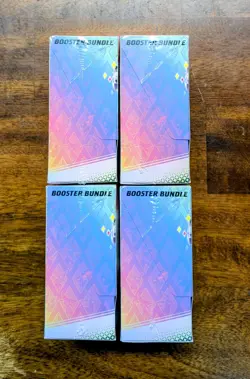 Pokemon TCG Scarlet & Violet Prismatic Evolutions Booster Bundle Lot of 4 - Image 4