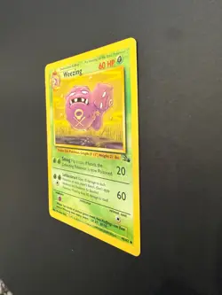 Pokemon TCG Weezing Fossil 45/62 Regular Near Mint! - Image 3