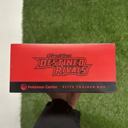 SEALED Pokemon Center Scarlet & Violet Destined Rivals Elite Trainer Box ETB TCG - Image 2