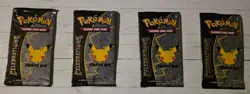 Pokemon TCG Celebrations Booster Packs - Set of 4 - Image 1