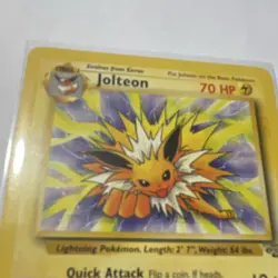 JOLTEON #20/64 - Jungle Set Rare - 70HP Unlimited Regular - WOTC Pokemon Card - Image 3