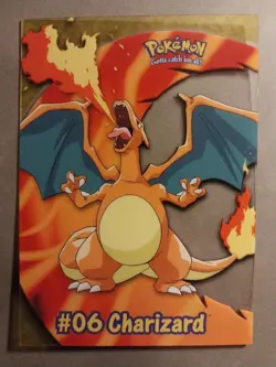 2000 Topps Pokemon TV Animation Edition Charizard Clear #PC3 - Image 1