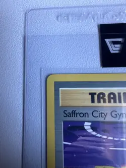 Saffron City Gym 1st Edition Gym Challenge 122/132 WOTC Vintage Pokemon - Image 3