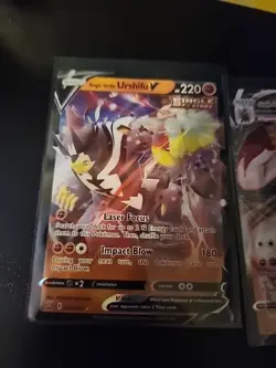 Pokemon TCG Single Strike Urshifu V 85/163 AND V Max 86/163 - Image 4