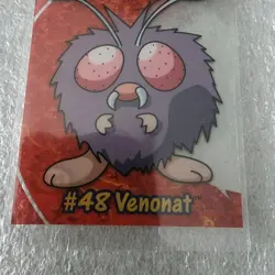 TOPPS 1999 POKEMON 1ST PRINT TV ANIMATION EDITION SERIES 1 VENONAT #48 TRADING C - Image 3