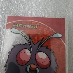 TOPPS 1999 POKEMON 1ST PRINT TV ANIMATION EDITION SERIES 1 VENONAT #48 TRADING C - Image 5