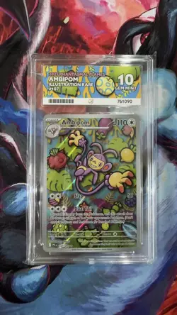 Ambipom 107/094 - Phantasmal Flames Pokemon - ACE 10 PERFECT SUBGRADES - Image 4