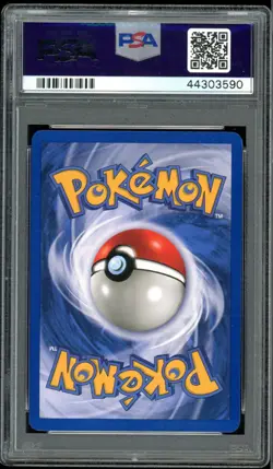 2000 Pokemon Base Set 2 #8 Hitmonchan Rare Holo PSA 9 Mint - Image 2