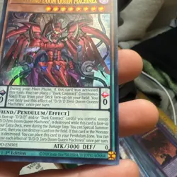 Yu-Gi-Oh! D/D/D Zero Doom Queen Machinex 1st ED. Ultra Rare! #DOOD-EN003 - NM/M - Image 4
