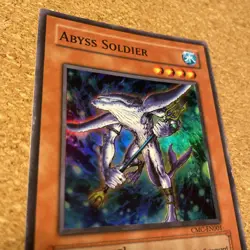 YuGiOh Abyss Soldier CMC-EN001 - Super Rare - LP Capsule Monster Coliseum Promo - Image 3