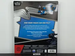 Pokemon Black Bolt White Flare Binder Poster Victini llustration Collection Set - Image 3