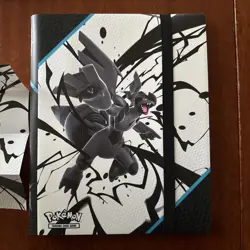 Pokemon Black Bolt and White Flare Binder with Poster and Cards - Image 1
