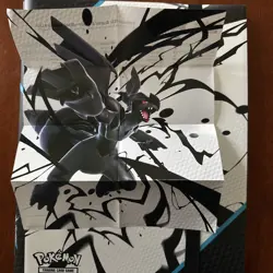 Pokemon Black Bolt and White Flare Binder with Poster and Cards - Image 2