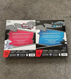 Pokemon TCG Black Bolt & White Flare Binder Collection - 1 Of Each - Brand New - Image 2