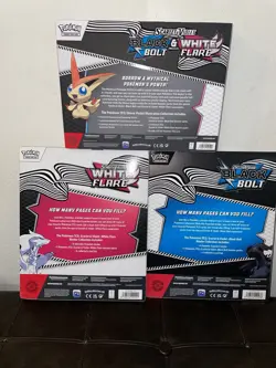 Pokemon TCG Black Bolt & White Flare Binder Collection Sealed + Victini Set - Image 5
