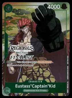 Eustass"Captain"Kid (Offline Regional 2024 Vol. 2) [Finalist] PR One Piece Promo - Image 1