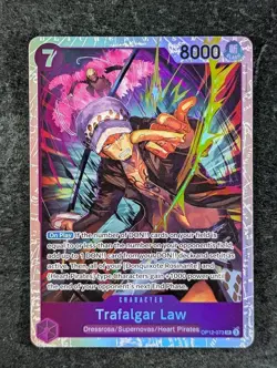 2025 One Piece TRAFALGAR LAW #OP12-073 Legacy Of The Master Super Rare English - Image 1
