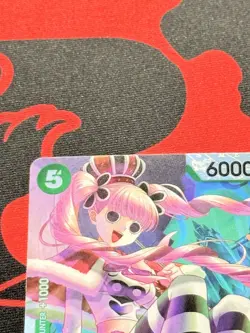 One Piece OP14-033 Perona SR OP14 The Azure Sea's Seven Foil English NM #2 - Image 3