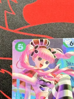 One Piece OP14-033 Perona SR OP14 The Azure Sea's Seven Foil English NM #3 - Image 3