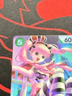One Piece OP14-033 Perona SR OP14 The Azure Sea's Seven Foil English NM #5 - Image 3