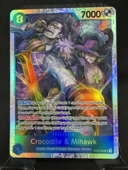 One Piece Starter Deck 25: BLUE Buggy #ST25-003 Crocodile & Mihawk - Image 1