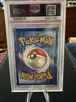 2000 Promo Black Star Mew Holo Pokemon League #9 Holo PSA 9 - Image 2