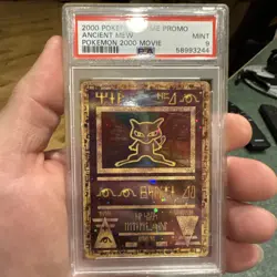 Ancient Mew Pokemon TCG 2000 Movie Promo Card PSA 9 Mint Condition - Image 2