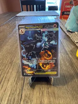 Mega Charizard X EX SIR 125/094 Phantasmal Flames English Pokemon TCG Pack Fresh - Image 1