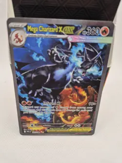 Mega Charizard X EX SIR 125/094 Phantasmal Flames English Pokemon TCG Pack Fresh - Image 3