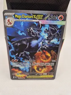 Mega Charizard X EX SIR 125/094 Phantasmal Flames English Pokemon TCG Pack Fresh - Image 4