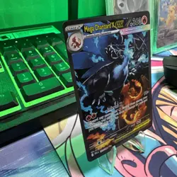 Mega Charizard X EX SIR 125/094 Phantasmal Flames English Pokemon TCG Pack Fresh - Image 2