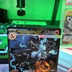 Mega Charizard X EX SIR 125/094 Phantasmal Flames English Pokemon TCG Pack Fresh - Image 4