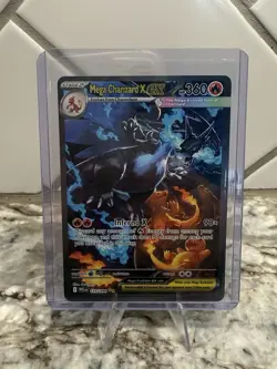 Mega Charizard X EX SIR 125/094 Phantasmal Flames English Pokemon TCG Pack Fresh - Image 1