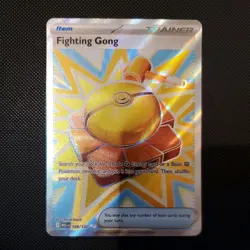Pokemon TCG 168/132 Fighting Gong Rare Ultra Holo Card Mega Evolution NM/M - Image 1