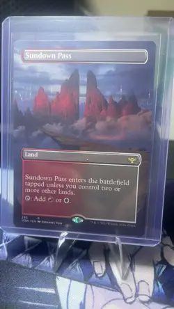 Sundown Pass | MTG Innistrad: Crimson Vow (Borderless) #285 - Image 1