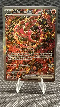 Oricorio ex 024 UPC Promo - Black Star Promo Pokemon Card - NM/Mint - Image 1