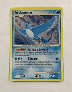 Pokemon ARTICUNO Card 1/100 Holo Rare Majestic Dawn Light Play Diamond & Pearl - Image 1