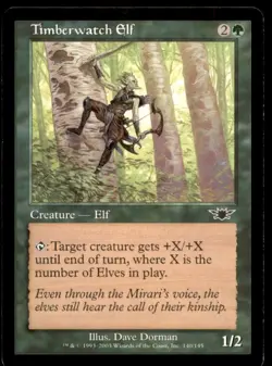 Timberwatch Elf LP Light Play Legions MTG [7956] - Image 1