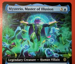 MTG: SPIDER-MAN, MYSTERIO,MASTER OF ILLUSION, 0253, REGULAR, RARE, NM, SPM - Image 2
