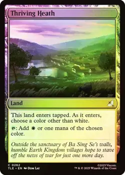 NM Foil Thriving Heath, MTG, Avatar: The Last Airbender, Magic, 262 - Image 1