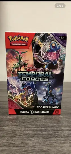 Pokemon TCG Scarlet & Violet Temporal Forces Booster Bundle (6 Packs) SEALED - Image 4