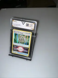 2022 Pokemon Forest Seal Stone Silver Tempest #156/195 Holo ZGA 10 - Image 1