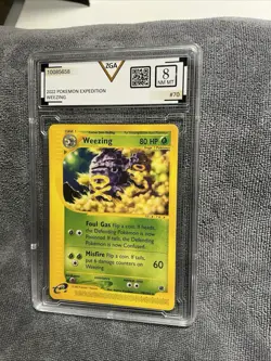 2002 Weezing - 70/165 Expedition Pokemon - Rare - Image 1