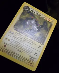 Pokemon TCG - DARK MAGNETON - 28/82 - RARE - UNLIMITED - TEAM ROCKET (2000) - MP - Image 2